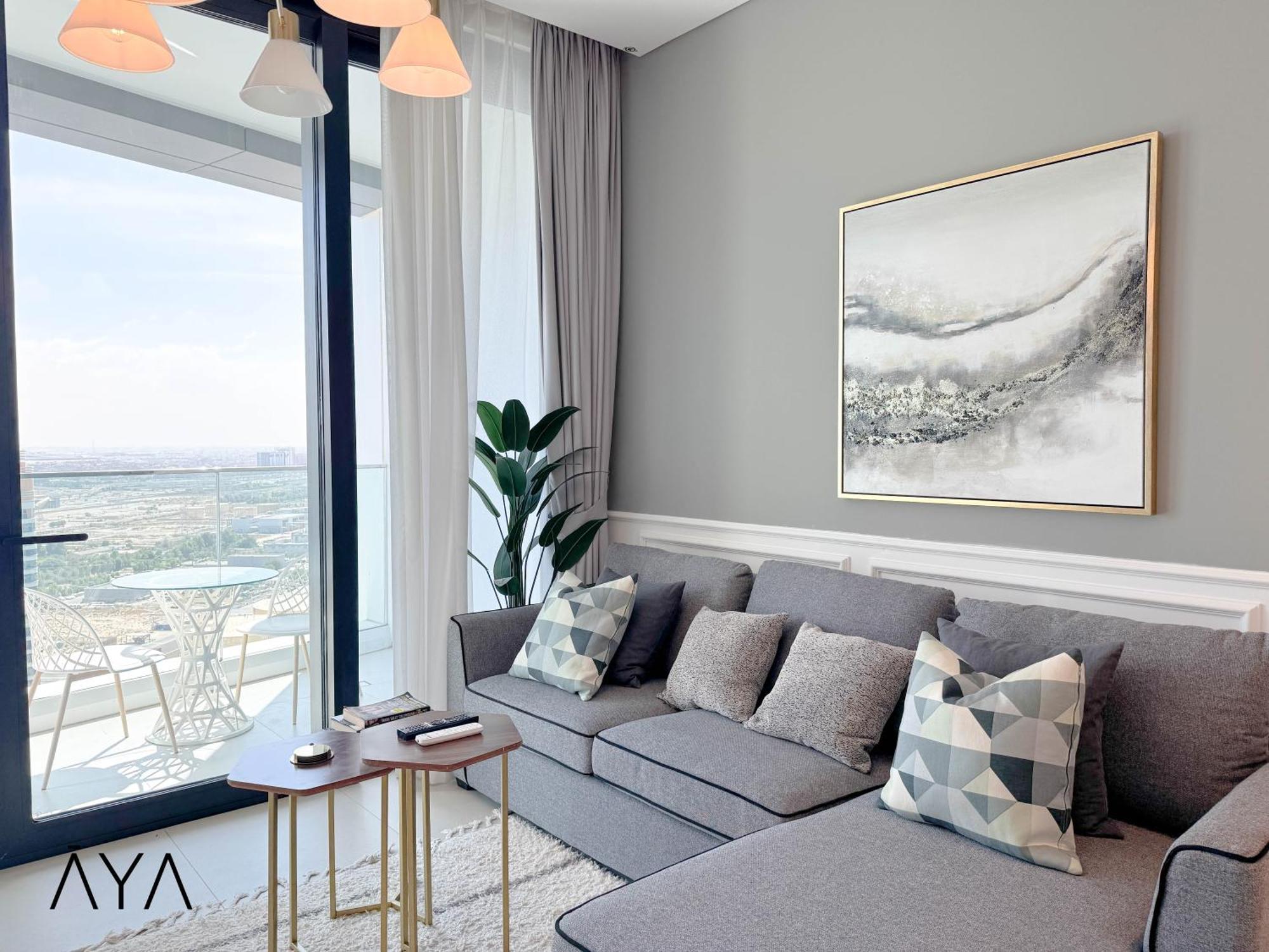 Jumeirah Gate Tower 1 - Stylish Apartment With Pool & City Views Дубай Екстер'єр фото
