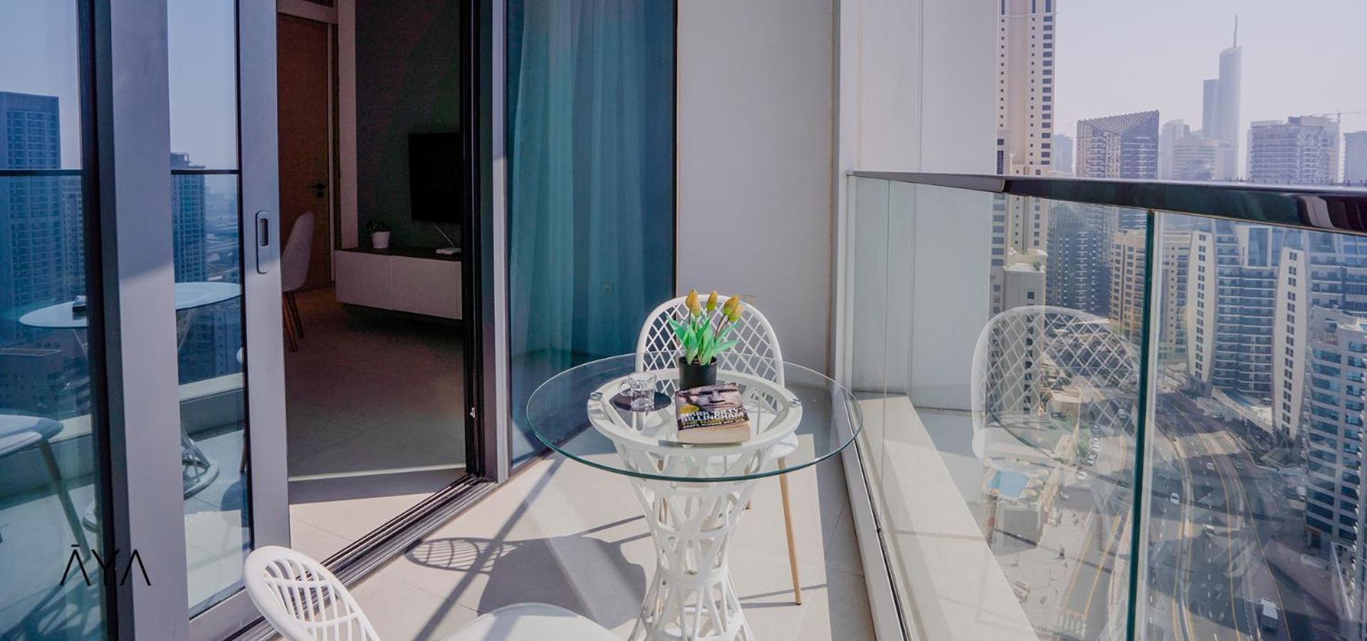 Jumeirah Gate Tower 1 - Stylish Apartment With Pool & City Views Дубай Екстер'єр фото