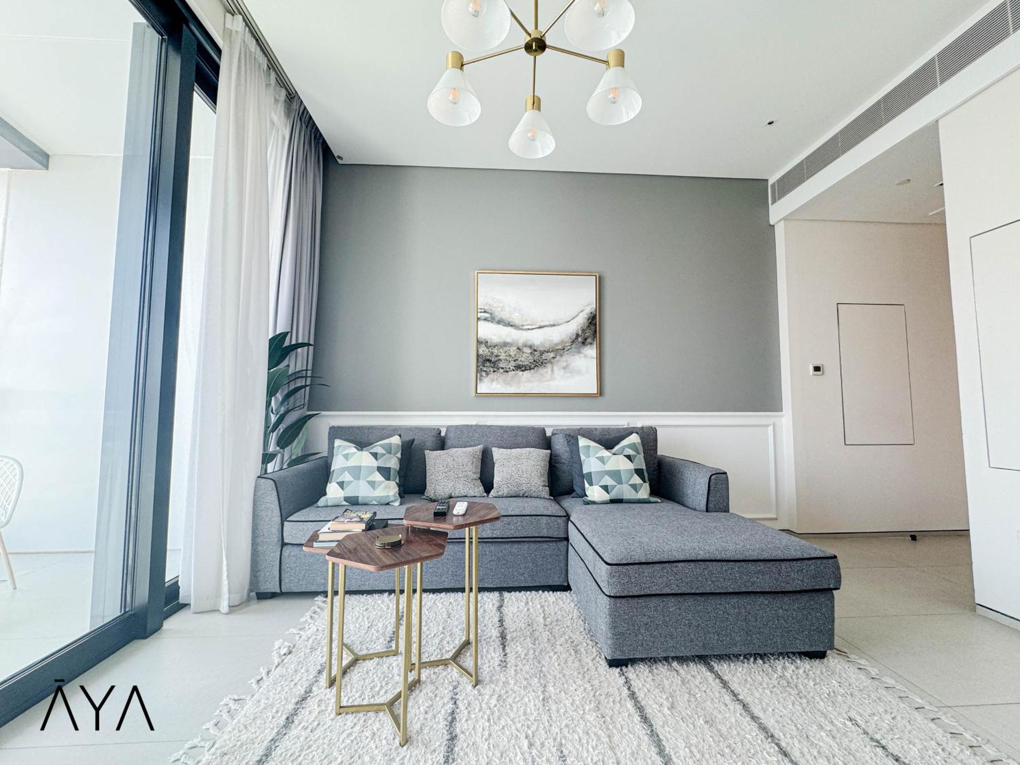 Jumeirah Gate Tower 1 - Stylish Apartment With Pool & City Views Дубай Екстер'єр фото